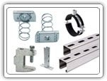 Strut support systems Strut channel fittings